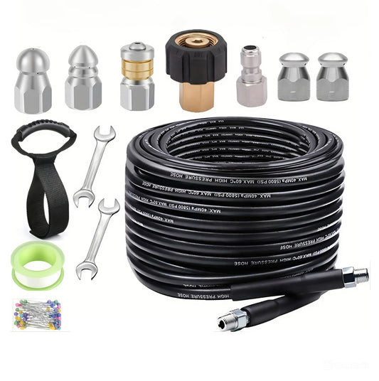 iGadsy™ - The Ultimate High-Pressure Sewer Jetter Kit
