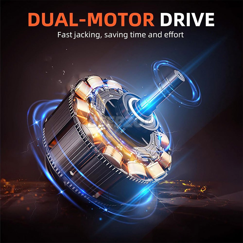 iGadsy™ - Electric Car Jack for SUV MPV Sedan Truck Change Tires Garage Repair