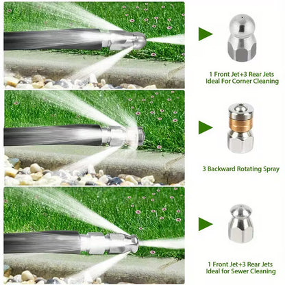 iGadsy™ - The Ultimate High-Pressure Sewer Jetter Kit