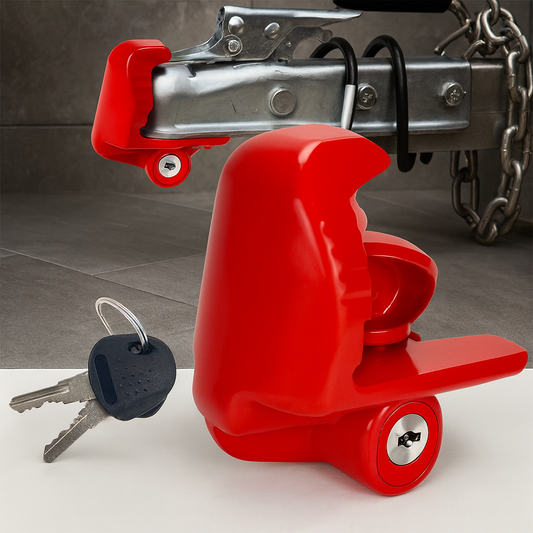 iGadsy™ - Heavy-Duty Trailer Hitch Lock | Caravan, Boat & RV Security