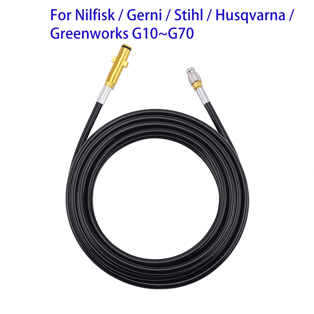 iGadsy™ - High-Pressure Drain & Sewer Cleaning Hose