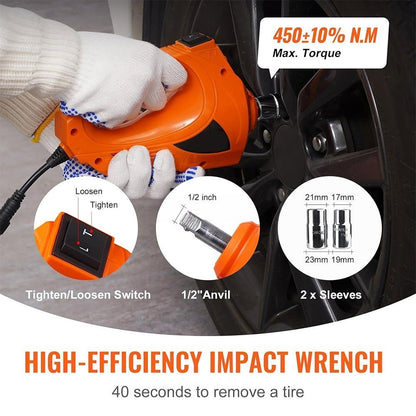 iGadsy™ - Electric Car Jack for SUV MPV Sedan Truck Change Tires Garage Repair