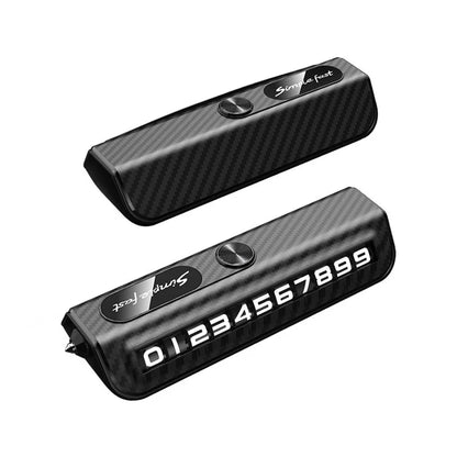 iGadsy™ 2-in-1 Parking Number Plate & Safety Window Breaker