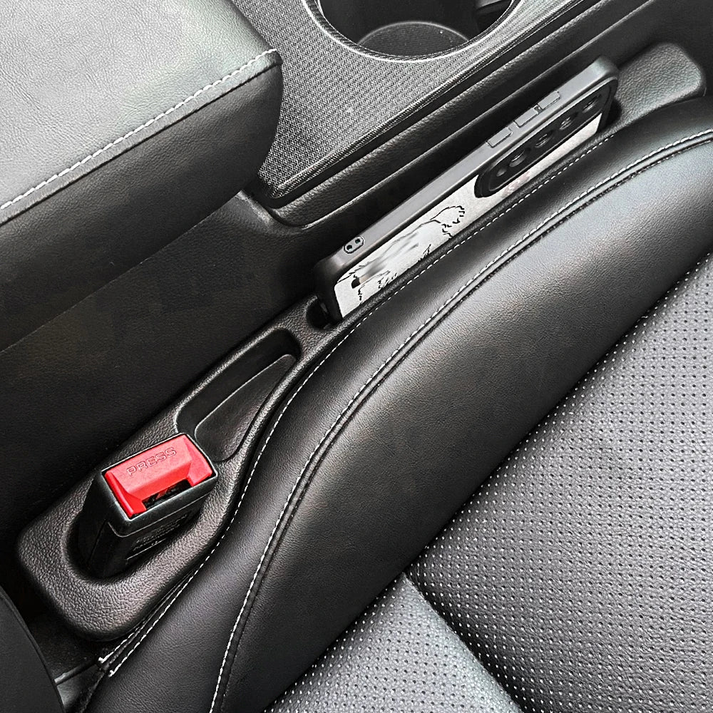 iGadsy™ - Car Seat Gap Filler – Universal Leak-Proof Strip & Organizer