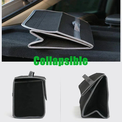 iGadsy™ - Foldable Car Trunk Storage Organizer – Collapsible Storage Box for Renault, Duster, Clio, Captur & More