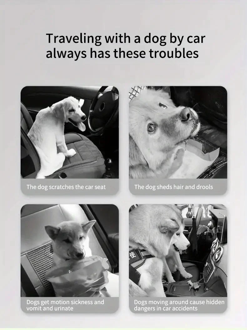 iGadsy™ - Durable Pet Car Trunk Mat – Non-Slip, Scratch-Resistant, Easy-Clean Cargo Liner for SUVs & Cars