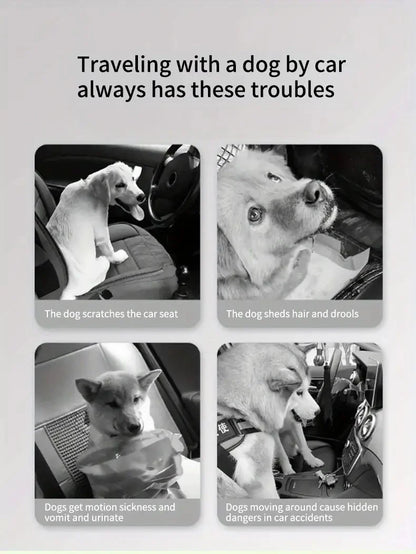 iGadsy™ - Durable Pet Car Trunk Mat – Non-Slip, Scratch-Resistant, Easy-Clean Cargo Liner for SUVs & Cars