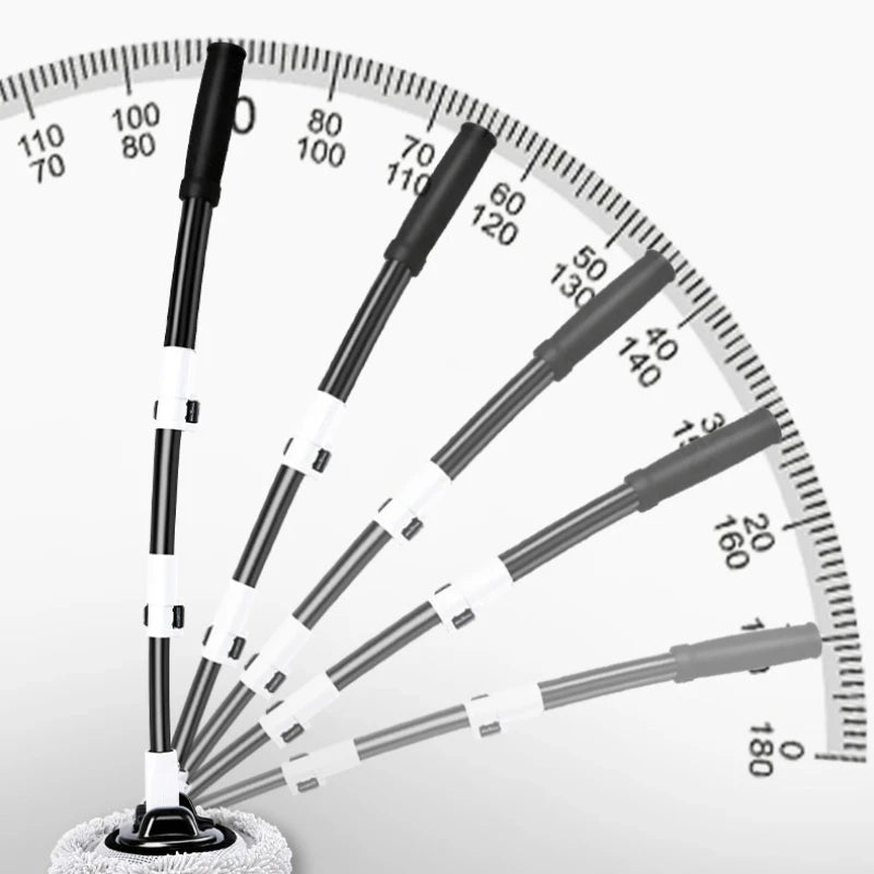 iGadsy™ - Telescopic Car Wash Brush – Soft Chenille Mop with Long Handle for Easy Auto Cleaning & Window Wash