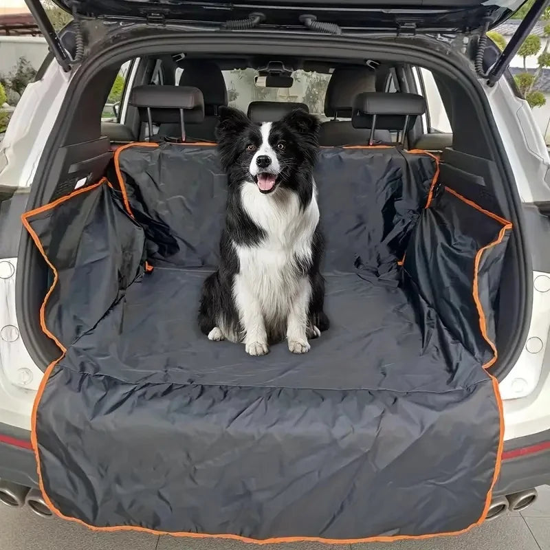 iGadsy™ - Durable Pet Car Trunk Mat – Non-Slip, Scratch-Resistant, Easy-Clean Cargo Liner for SUVs & Cars