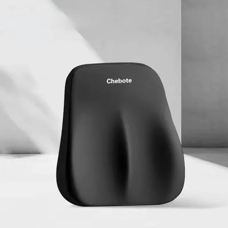 iGadsy™ - Memory Foam Car Neck & Lumbar Support Pillow – Ergonomic Headrest and Back Cushion for Drivers