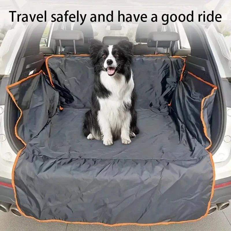 iGadsy™ - Durable Pet Car Trunk Mat – Non-Slip, Scratch-Resistant, Easy-Clean Cargo Liner for SUVs & Cars