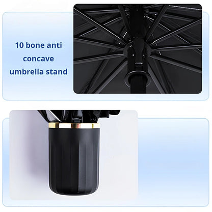 iGadsy™ - Foldable Car Sunshade Umbrella – Multi-Purpose Windshield Protector for Heat & UV Protection