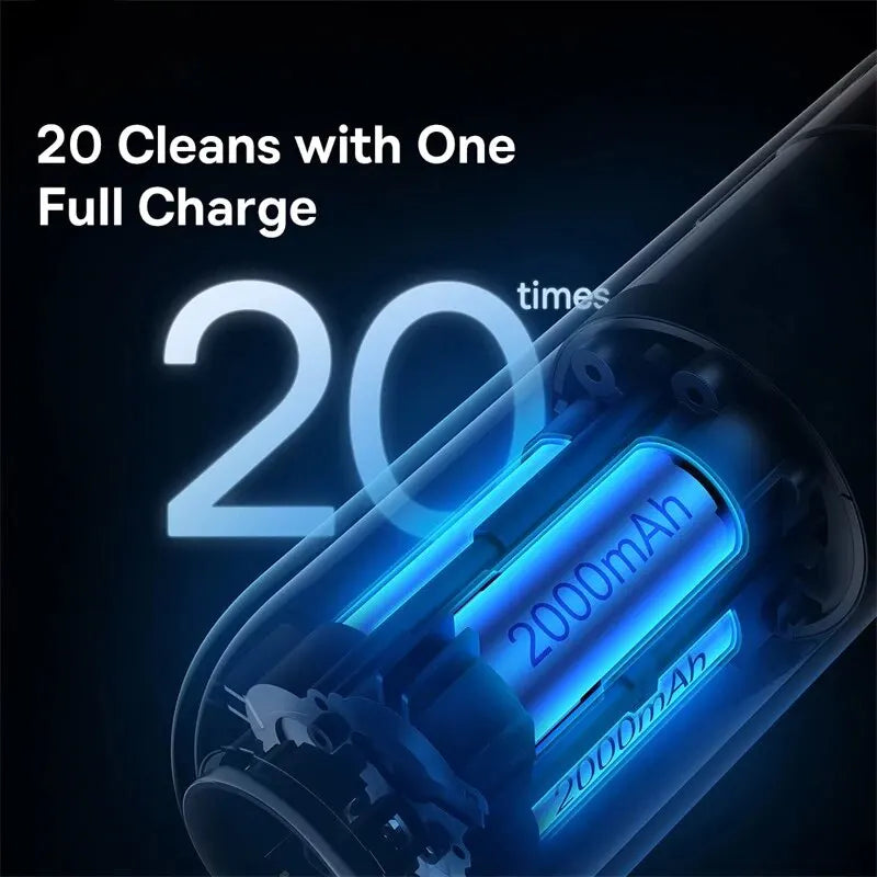 iGadsy™ - Car Vacuum Cleaner – 6000Pa 2-in-1 Handheld Suction & Blower for Car, Home & Office