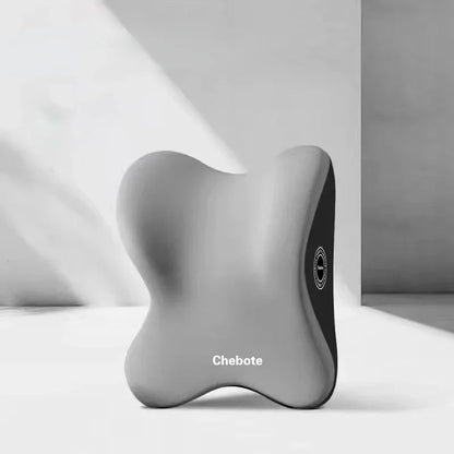 iGadsy™ - Memory Foam Car Neck & Lumbar Support Pillow – Ergonomic Headrest and Back Cushion for Drivers