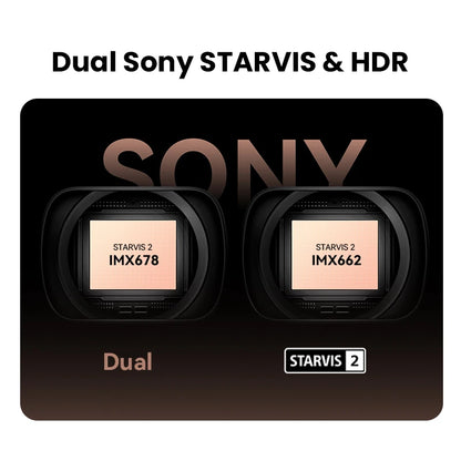 iGadsy™ - DDPAI Z60 Pro 4K Dash Cam – Front/Rear/Interior, SONY STARVIS 2, 5GHz Wi-Fi, ADAS, 4G