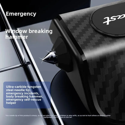 iGadsy™ 2-in-1 Parking Number Plate & Safety Window Breaker