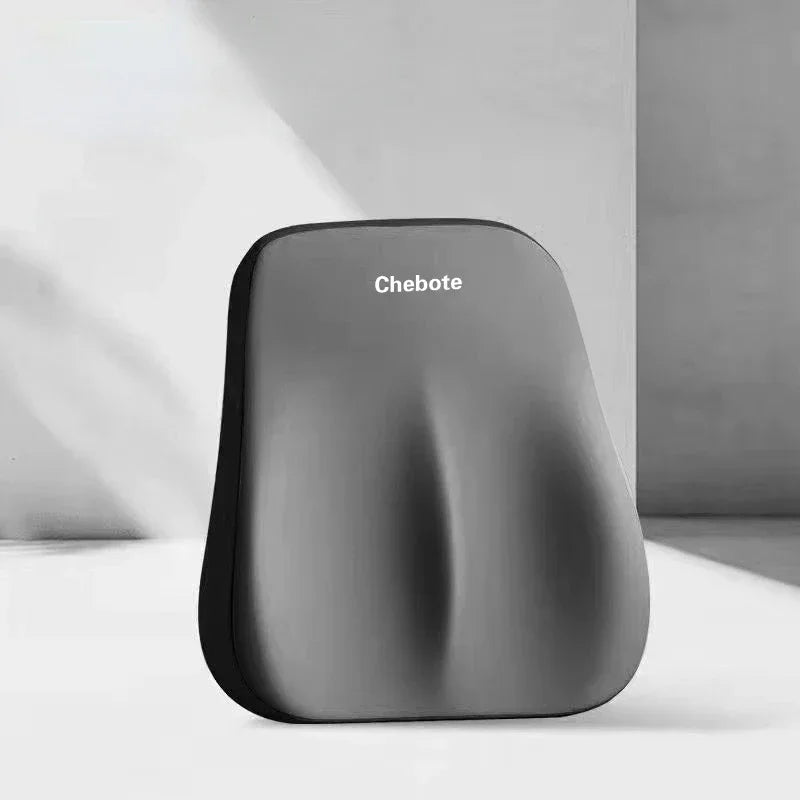 iGadsy™ - Memory Foam Car Neck & Lumbar Support Pillow – Ergonomic Headrest and Back Cushion for Drivers