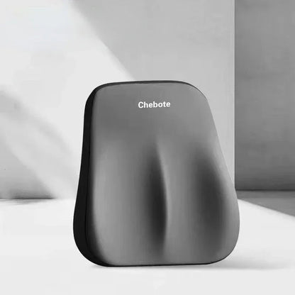 iGadsy™ - Memory Foam Car Neck & Lumbar Support Pillow – Ergonomic Headrest and Back Cushion for Drivers