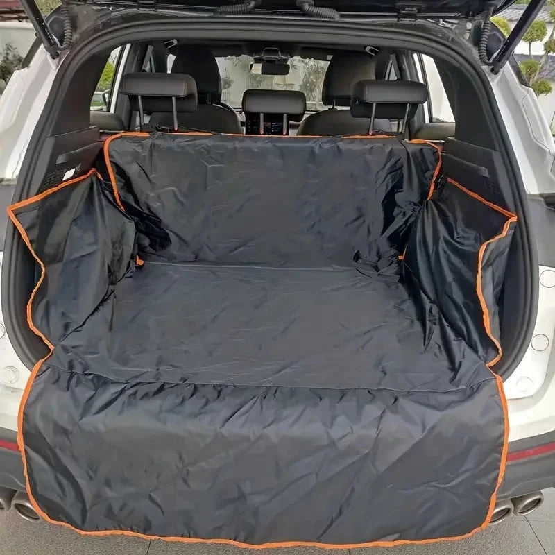iGadsy™ - Durable Pet Car Trunk Mat – Non-Slip, Scratch-Resistant, Easy-Clean Cargo Liner for SUVs & Cars