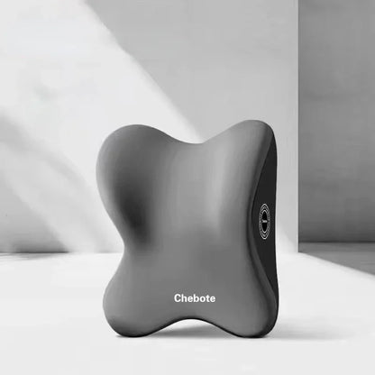 iGadsy™ - Memory Foam Car Neck & Lumbar Support Pillow – Ergonomic Headrest and Back Cushion for Drivers