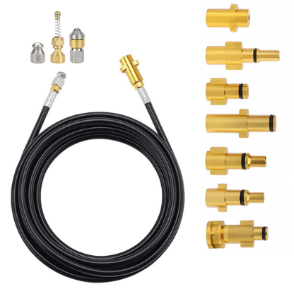 iGadsy™ - High-Pressure Drain & Sewer Cleaning Hose