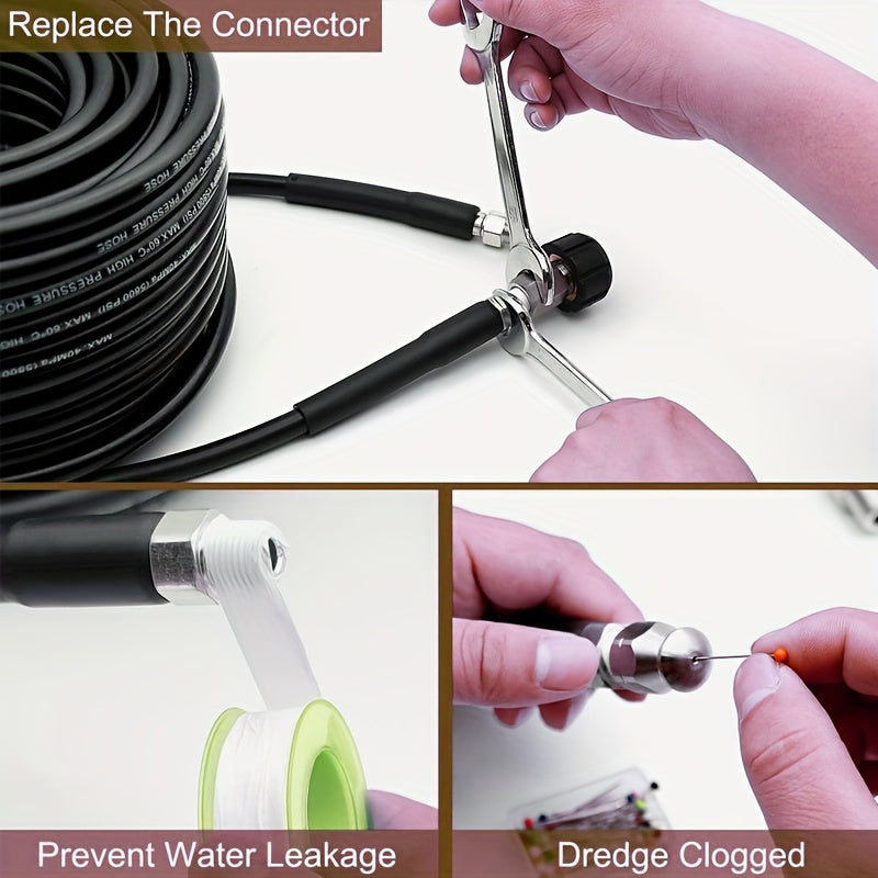 iGadsy™ - The Ultimate High-Pressure Sewer Jetter Kit