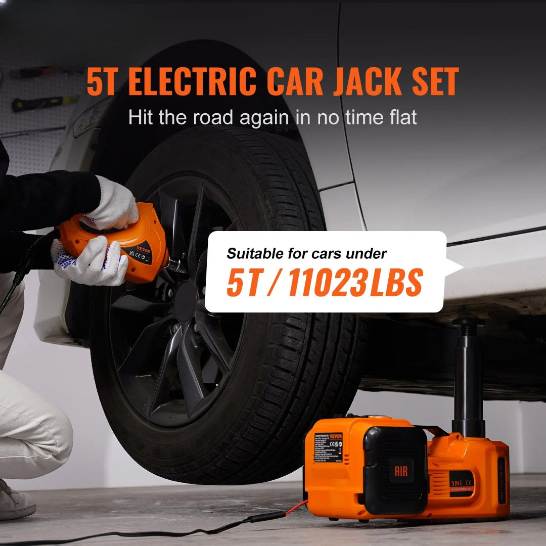 iGadsy™ - Electric Car Jack for SUV MPV Sedan Truck Change Tires Garage Repair
