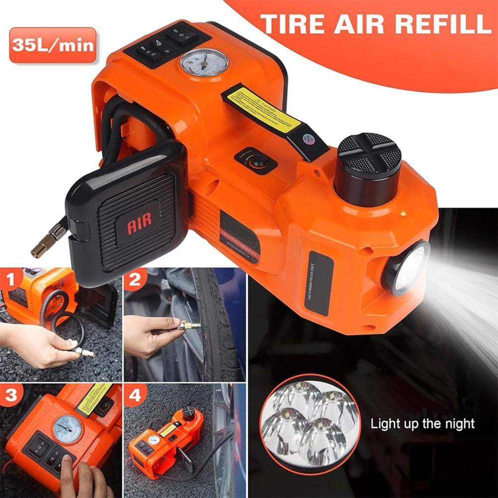 iGadsy™ - Electric Car Jack for SUV MPV Sedan Truck Change Tires Garage Repair